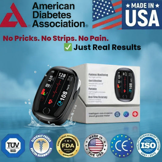 🔥Final 3 Hours: 70% OFF🏆Non-Invasive Blood Glucose Meter[99.9% Accuracy]✅TGA Approved