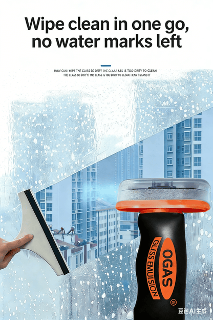 🔥LAST DAY 70% OFF - 🚗🧼 Multi‐Surface Oil Film Cleaning Brush for Auto & Household Glass