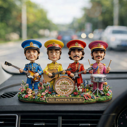 🎵The Beatles “Sgt. Pepper's Lonely Hearts Club Band” Bobblehead Doll