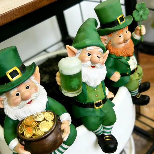 🔥Last Day 70% OFF - St. Patrick’s Day Leprechaun Figurines