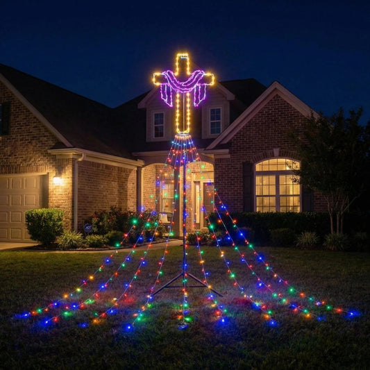 🙏Jesus's Fans Get 70% OFF-✨Easter Waterfall String Lights