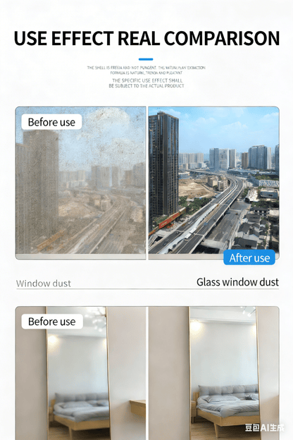 🔥LAST DAY 70% OFF - 🚗🧼 Multi‐Surface Oil Film Cleaning Brush for Auto & Household Glass