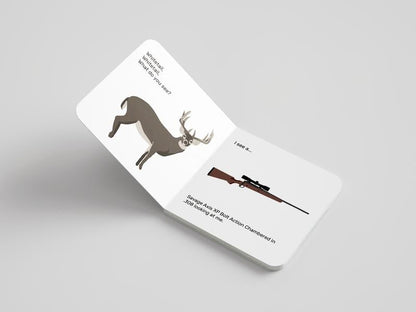 🦌 Whitetail, Whitetail, What Do You See? — Rounded-Corner & Reinforced Children‘s Book for the Hunting Family by Mueller Optics