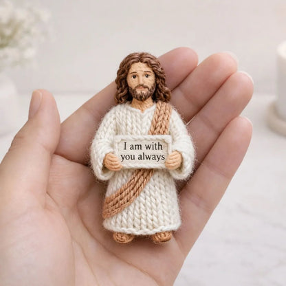 🔥Last Day 70% OFF - ✝️Handmade Crochet Virgin Mary – “Hail Mary, Full of Grace”🙏