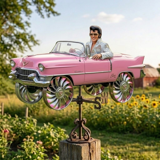 🔥Limited Edition, Only 100 Sets Left! - Elvis Garden Wind Spinner
