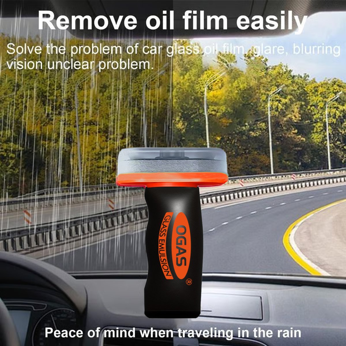 🔥LAST DAY 70% OFF - 🚗🧼 Multi‐Surface Oil Film Cleaning Brush for Auto & Household Glass