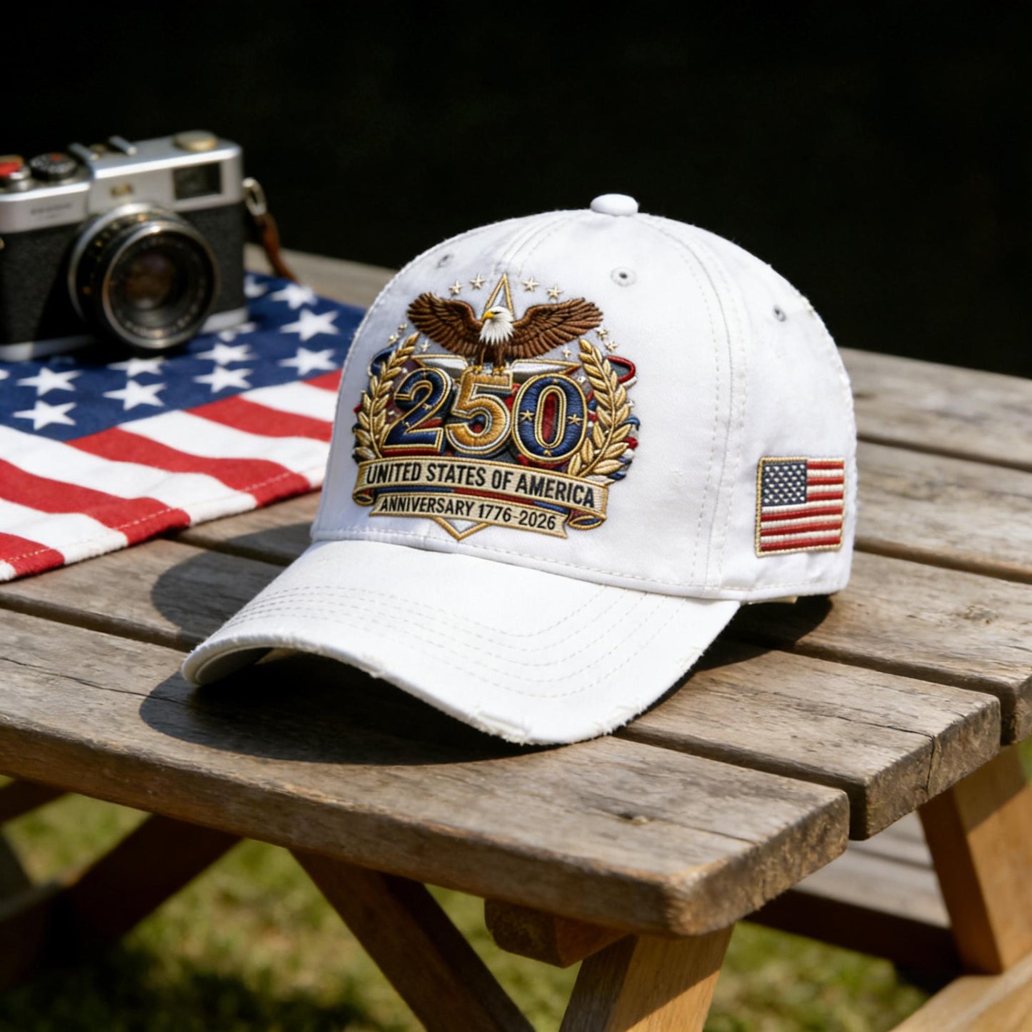 🔥Last Day 70% OFF - 250th Anniversary of the United States Embroidered Cap