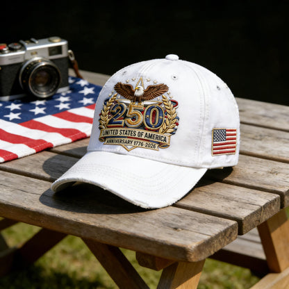 🔥Last Day 70% OFF - 250th Anniversary of the United States Embroidered Cap