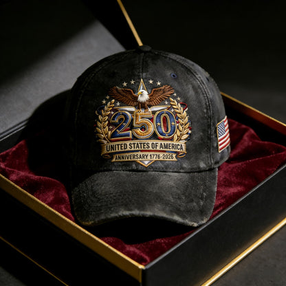 🔥Last Day 70% OFF - 250th Anniversary of the United States Embroidered Cap